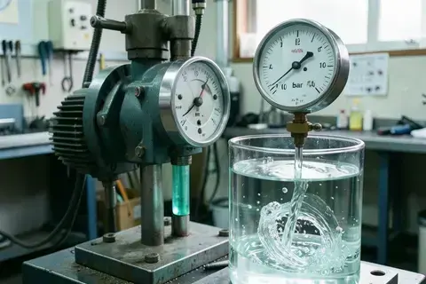 16 bar 水圧試験